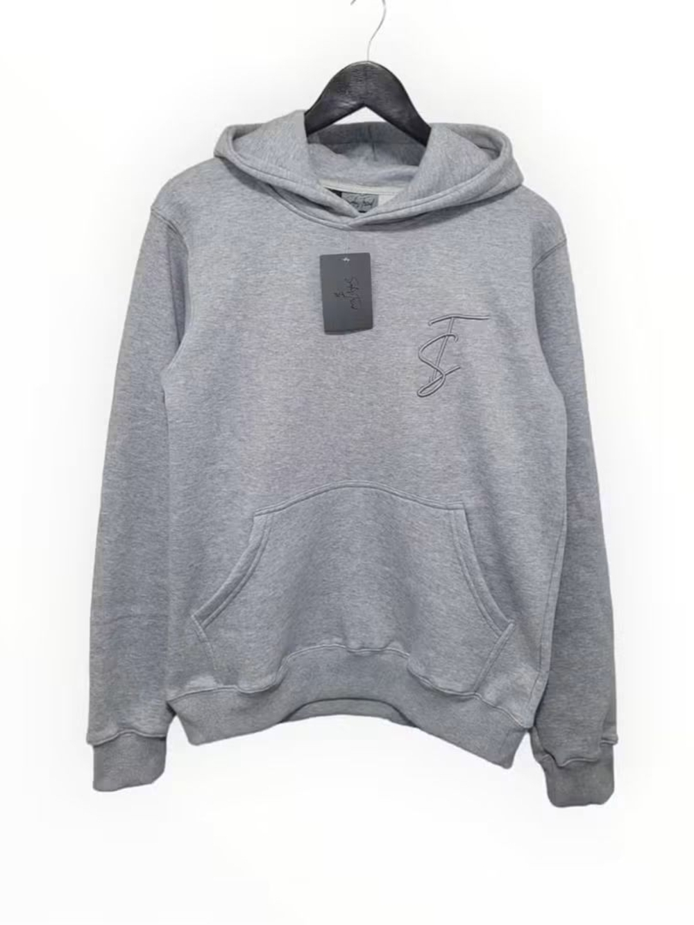 Premier Round Solus Oversized Hoodie Gray